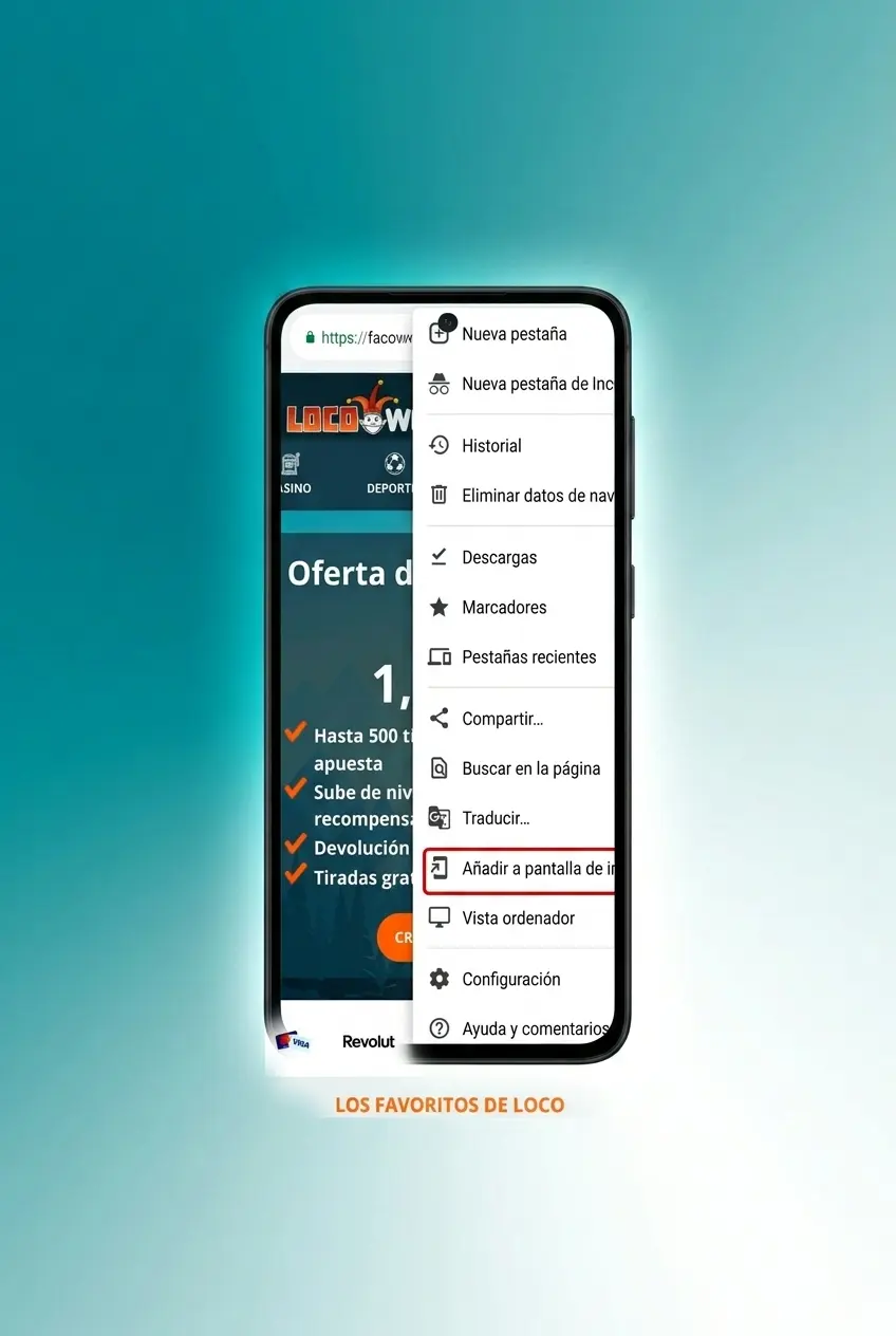 Cómo Descargar la App de Locowin para Android
